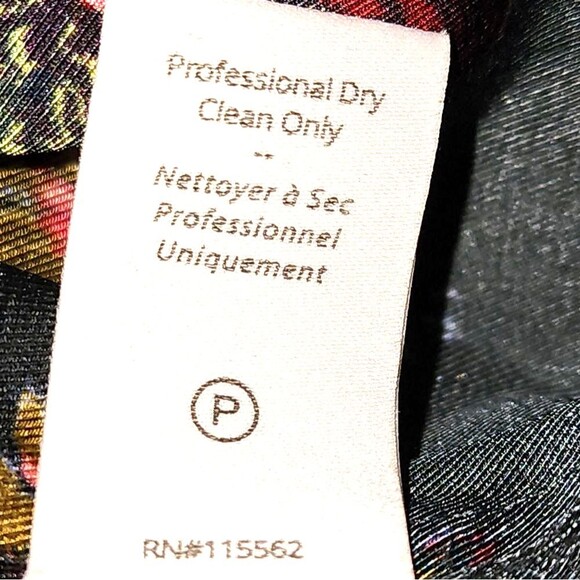 Cinq a Sept Giles Women's Graphite Multi Floral Polyester Jogger Pants Size S - Picture 12 of 12